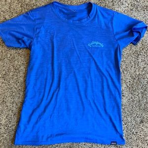 Patagonia Capilene tee Running on Fumes